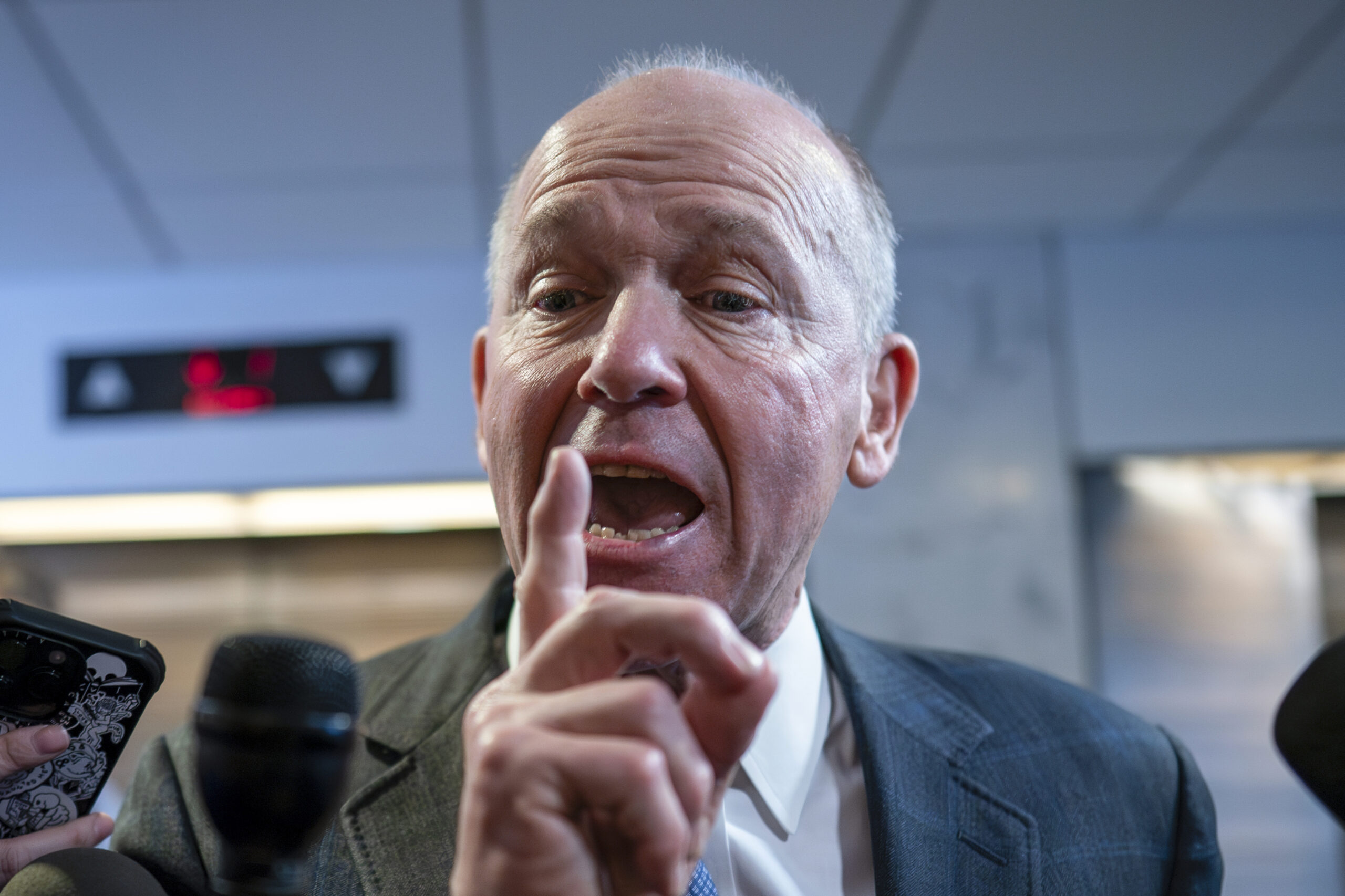 Boeings vd Dave Calhoun. Arkivbild.(J. Scott Applewhite/AP/TT).